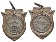 Medaglia Regia Federazione Italiana Canottaggio - Campionati toscani - Bronzo - gr. 7,88; Ø mm 24x34

SPEDIZIONE SOLO IN ITALIA - SHIPPING ONLY IN I...