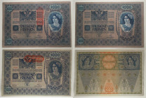 Austria - Lotto di 2 banconote: 1.000 Kronen 1919 P#59 - 1.000 Kronen 1919 P#60

SPEDIZIONE SOLO IN ITALIA - SHIPPING ONLY IN ITALY

VF-AU
