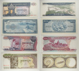 Cambogia - Lotto di 4 banconote: 100 Riels ND (1963-1972) P#12b - 100 Riels ND (1956-1972) P#13b - 100 Riels ND (1973) P#15a - 100 Riels ND (1957-1975...
