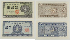 Corea del Sud - Lotto di 2 banconote: 50 Jeon 1962 P#29a - 10 Jeon 1962 P#28a

SPEDIZIONE IN TUTTO IL MONDO - WORLDWIDE SHIPPING

AU