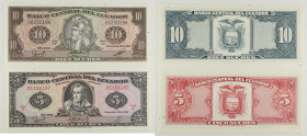 Ecuador - Lotto di 2 banconote: 5 Sucres 1988 P#113d - 10 Sucres 1988 P#121

SPEDIZIONE IN TUTTO IL MONDO - WORLDWIDE SHIPPING

AU-UNC