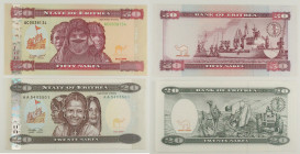 Eritrea - Lotto di 2 banconote: Fifty Nafka 2004 P#7 - Twenty Nafka 1997 P#4

SPEDIZIONE IN TUTTO IL MONDO - WORLDWIDE SHIPPING

AU