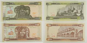 Eritrea - Lotto di 2 banconote: Fifty Nakfa 2011 P#9 - Ten Nakfa 2012 P#11

SPEDIZIONE IN TUTTO IL MONDO - WORLDWIDE SHIPPING

UNC