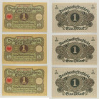 Germania - Repubblica di Weimar (1918-1933) - Lotto di 3 banconote da 1 Mark 1920 P#58

SPEDIZIONE SOLO IN ITALIA - SHIPPING ONLY IN ITALY

UNC