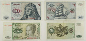 Germania - Lotto di 2 banconote: 10 Deutsche Mark 1980 P#31d - 5 Deutsche Mark 1980 P#30b

SPEDIZIONE IN TUTTO IL MONDO - WORLDWIDE SHIPPING

VF