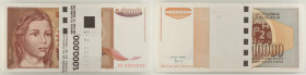 Jugoslavia - Mazzetta di 100 banconote consecutive da 10.000 Dinara 1992 - da AD 9201001 a AD 9201100 - P#116

SPEDIZIONE IN TUTTO IL MONDO - WORLDW...
