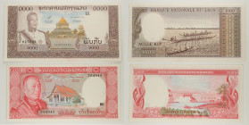 Laos - Lotto di 2 banconote: 1.000 Kip ND (1963) P#14b - 500 Kip ND (1974) P#17

SPEDIZIONE IN TUTTO IL MONDO - WORLDWIDE SHIPPING

AU