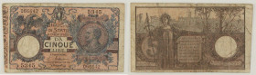 Regno d'Italia - Vittorio Emanuele III (1900-1943) - Biglietti di Stato - banconota 5 Lire Vittorio Emanuele III 19/09/1923 - Gigante BS 12F

SPEDIZ...