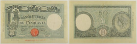Regno d'Italia -Vittorio Emanuele III (1900-1943) - banconota 50 Lire Grande "L" (B.I.) 11/08/1943 - Gigante BI 10A

SPEDIZIONE SOLO IN ITALIA - SHI...