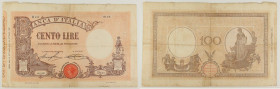 Regno d'Italia - Vittorio Emanuele III (1900-1943) - banconota 100 Lire Matrice (Decreto) 31/10/1914 - RARA - Gigante BI 15/18

SPEDIZIONE SOLO IN I...