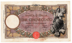 Regno d'Italia - Vittorio Emanuele III - 500 Lire Mietitrice - 11/06/1940 - Gigante (Bugani) BI 29S

SPEDIZIONE SOLO IN ITALIA - SHIPPING ONLY IN IT...