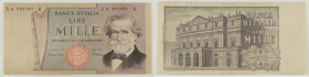 Repubblica Italiana - banconota 1.000 Lire Giuseppe Verdi 2° Tipo 20/02/1980 - Serie sostitutiva XA - RARISSIMA - Gigante BI 56Ga

SPEDIZIONE IN TUT...