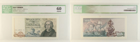 Repubblica Italiana - banconota 5000 Lire Colombo 2° Tipo 1971 - Gigante BI 67A - slab ICG AU/UNC 60

SPEDIZIONE IN TUTTO IL MONDO - WORLDWIDE SHIPP...