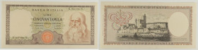 Repubblica Italiana - banconota 50.000 Lire Leonardo da Vinci 19/07/1970 - RARA - Gigante BI 78B2

SPEDIZIONE IN TUTTO IL MONDO - WORLDWIDE SHIPPING...