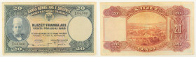 Albania - Protettorato Italiano - banconota 20 Franchi Oro ND (1926) - Crapanzano OI 53

SPEDIZIONE SOLO IN ITALIA - SHIPPING ONLY IN ITALY

BB