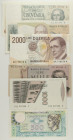 Repubblica Italiana - Lotto di 6 banconote: 5.000 Lire Colombo 2° Tipo 11/04/1973 Gigante BI 67B - 2.000 Lire Galileo Galilei 24/10/1983 Gigante BI 59...