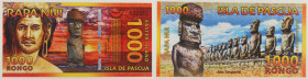 Isola di Pasqua (Stati Cileni) - banconota 1000 Rongo 2011

SPEDIZIONE IN TUTTO IL MONDO - WORLDWIDE SHIPPING