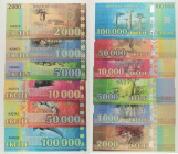 Corisco - Lotto di 6 banconote da 100.000, 50.000, 10.000, 5.000, 2.000 e 1.000 Ekuele 2013

SPEDIZIONE IN TUTTO IL MONDO - WORLDWIDE SHIPPING

UN...