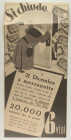 Stampa pubblicitaria originale CIRIO - Concorso 6 Visi, tratta da una pubblicazione d'epoca e rifilata da La Domenica del Corriere del 1934. Accompagn...