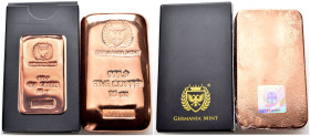 Germania - Lingotto di zecca da 10 oZ di Cu .9999 - in confezione di zecca

SPEDIZIONE IN TUTTO IL MONDO - WORLDWIDE SHIPPING