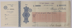 Assegno - Banca d'Italia, Roma - R.R. Agenti Diplomatici e Consolari - Pieghe

SPEDIZIONE IN TUTTO IL MONDO - WORLDWIDE SHIPPING

BB