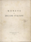 RATTO . – Milano, 1-2-3 aprile 1965. Monete di zecche italiane. Pp.nn., nn.855, tavv.34. lista prezzi val. Ril.ed. sciupata, Buono stato