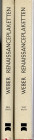 WEBER I. - Renaissance Plaketten. Deutsche, Niederlandische und Franzosische. Munchen, 1975. 2 volumi completo. vol. testo pp 443, vol tavole, 302. ri...