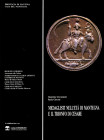 GIOVANNONI Giannino - GIOVETTI Paola. - Medaglisti nell'età di Mantegna e il trionfo di Cesare. Mantova, 1992. pp 106, tavole e illustrazioni nel test...