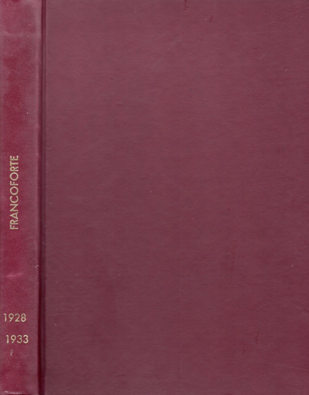 CAHN E. A - Volume composto da 3 auktion.59 - 76 - 82. Frankfurt am Main 1928 - ...