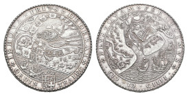 Historiepenningen - 1604 - Medal 'Capitulatie van Oostende en Inname van Sluis door Prins Maurits' by C. v.d. Vogelaer (Van Loon II 15.3). Medal produ...
