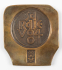 Olympics - Bosnia Herzegovina - Sarajevo 1984 - Participation medal (Gadoury 2) - Obv. Text / Rev. Blanc - bronze 60x66 mm in orig. box - XF