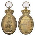 Medailles en onderscheidingen - Netherlands - 1912/1920 - 'Eerepenning voor Menschlievend Hulpbetoon, model 1912' by J.C. Wienecke after V. de Stuers,...