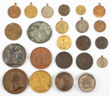 Medals in boxes - Miscellaneous - Lot medals incl. ‘Overwinningen van koning Karel III in Catalonië en Aragon 1710’ by J.H. Müller (vL.583-2, PR 2921,...