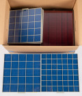 Coin supplies - Box containing 30 empty Lindner/Leuchtturm/Beba boxes diff. Models