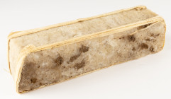 Ethnographics - Long rectangular bar of salt called ‘amole’ (Africa, Abyssinia, AD525-1940’s), name derived from the Amole tribe in the Danakil territ...