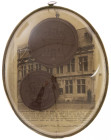 (Wax) stamps, sceaux, Petschafte - Two municipal wax seals Braine-le-Compte (Belgium) in oval frame, with documentation