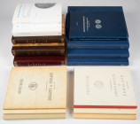 Literature - Netherlands - Lot of 13 books: Van der Chijs reprints Holland, Gelderland (graven) and Overijssel - Grolle 'Muntslag Graven van Holland' ...