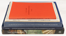 Literature - Netherlands - Lot of 6 books incl. A. Delmonte 'De Zilveren Benelux', J. Grolle 'Muntende ministerialen', Groenendijk 'Venus op rekenpenn...