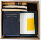 Literature - Netherlands - Lot of 16 books on De Nederlandscha Bank incl. De Jong 'Wetgeving nopens D.N.B.', '''s Konings Oudste Dochter' and C.V. Ger...