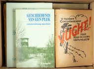 Literature - Netherlands - Lot of 15 books on Dutch cities in WW-II and German transit and extermination camps incl. B. van Doorn '13 Maanden Concentr...