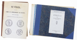 Literature - Netherlands - Lot of 7 publications incl. Polak 'Joodse penningen', Beelaerts van Blokland a.o. 'Nederlandsche Kloosterzegels vóór 1600',...
