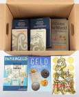 Literature - World - Lot of 18 numismatic books incl. Michailovitch 'Monnaies de l'Empire de Russie 1724-1894', Friedberg 'Gold coins', Goudmerken, Ti...