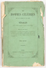 Literature - World - H. Kluyskens 'Hommes célèbres dans les sciences et les arts et des médailles' Gand 1859, bad condition