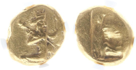 Persia - Achaemenid Empire - Persia / Achaemenid Empire - Temp. Darios I to Xerxes II (c. 485-420 BC) - AV Daric (Sardes Mint, Lydo-Milesian standard,...