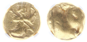 Persia - Achaemenid Empire - Persia / Achaemenid Empire - Temp. Darios II to Artaxerxes II (c. 420-375 BC) - AV Daric (Sardes mint, Lydo-Milesian stan...