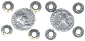 Roman Imperial Coinage - Nerva (96-98) - AR Denarius (Rome AD 96, 2.98 g) - IMP NERVA CAES AVG PM TRP COS II PP Laureate head right / CONCORDIA EXERCI...
