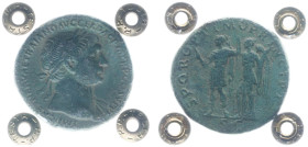 Roman Imperial Coinage - Traianus (98-117) - AE Sestertius (Rome AD 107, 18.71 g) - IMP CAES NERVAE TRAIANO AVG GER DAC P M TR P COS V P P, laureate b...