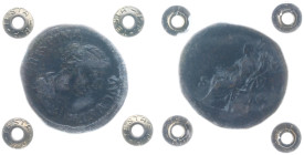 Roman Imperial Coinage - Crispina - AE Sestertius (Rome AD 180-82, 22.77 g) – CRISPINA AVGVSTA, draped bust of Crispina right / CONCORDIA S C, Concord...