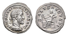 Roman Imperial Coinage - Maximinus I Thrax (235-238) - AR Denarius (Rome AD 235–236, 3.11g) - IMP MAXIMINVS PIVS AVG Laureate, draped and cuirassed bu...
