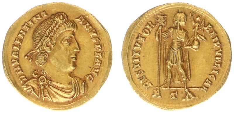 Roman Imperial Coinage - Valentinianus I (364-375) - AV Solidus (Rome AD 364-367...
